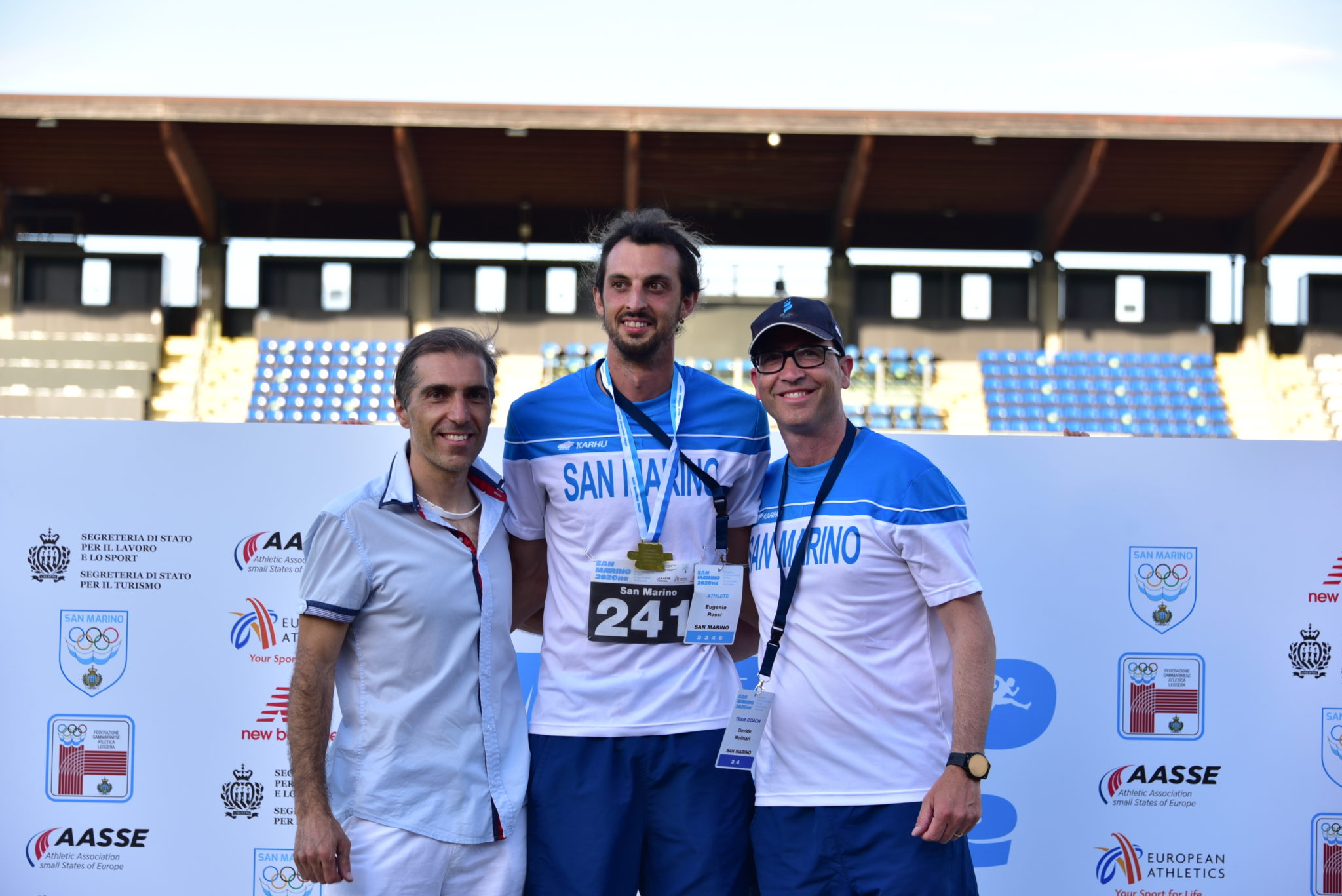 Europei dei Piccoli Stati di Atletica Leggera, San Marino chiude con 5